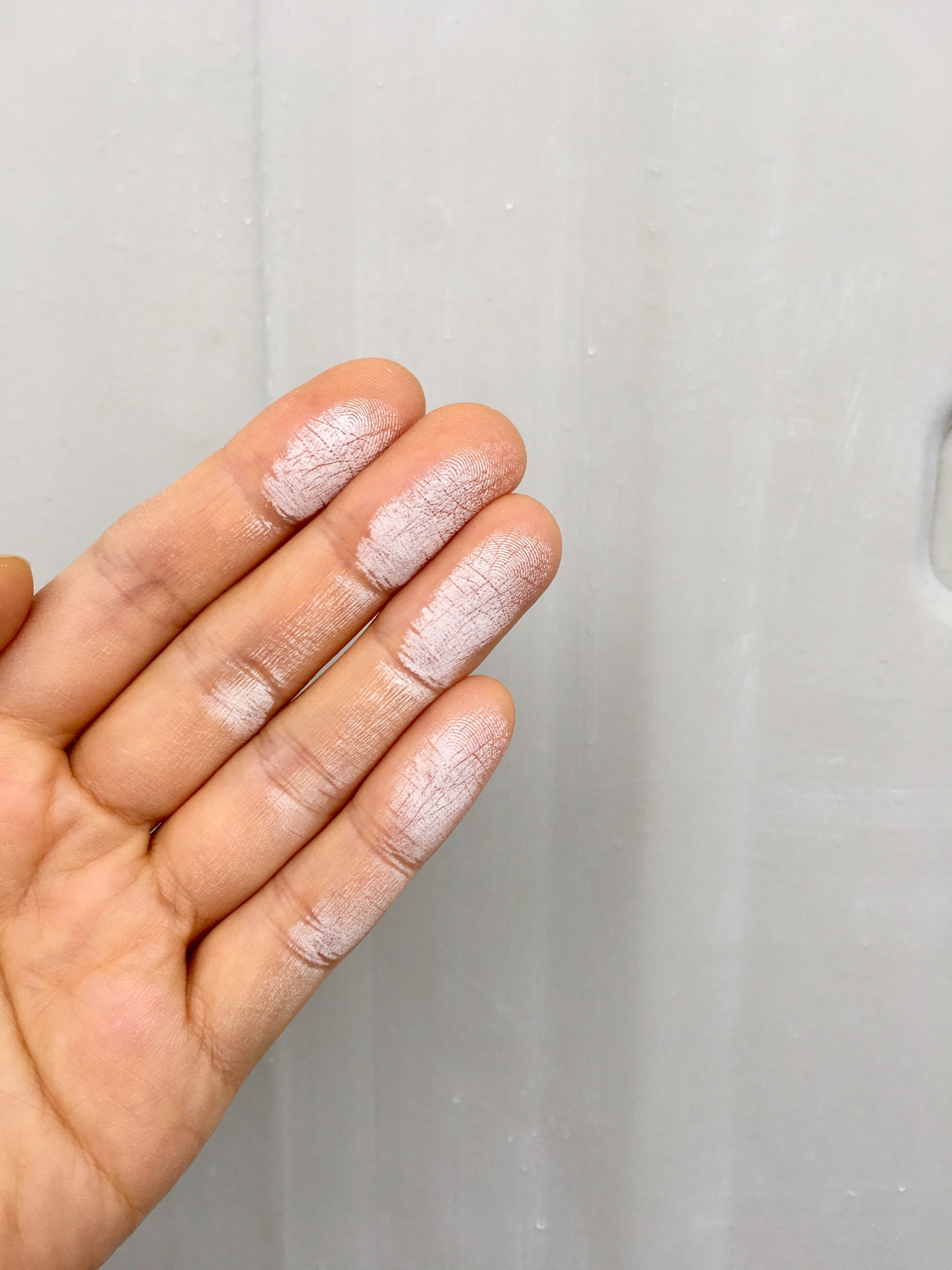 チョーキング（白化現象）の状態