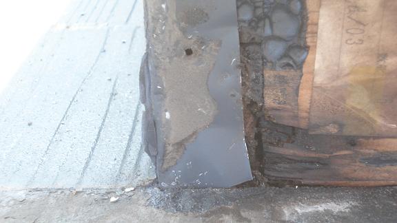 修理後のトップライトまわり・正しい雨仕舞で施工完了