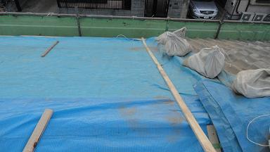 葺き替え工事の全体状況